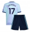 Fotbollsset Barn Arsenal Oleksandr Zinchenko #17 Tredje Tröja 2024-25 Mini-Kit Kortärmad (+ korta byxor)