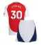 Fotbollsset Barn Arsenal Raheem Sterling #30 Hemmatröja 2024-25 Mini-Kit Kortärmad (+ korta byxor)