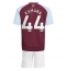 Fotbollsset Barn Aston Villa Boubacar Kamara #44 Hemmatröja 2024-25 Mini-Kit Kortärmad (+ korta byxor)