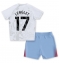 Fotbollsset Barn Aston Villa Clement Lenglet #17 Bortatröja 2023-24 Mini-Kit Kortärmad (+ korta byxor)