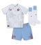 Fotbollsset Barn Aston Villa Ezri Konsa #4 Bortatröja 2023-24 Mini-Kit Kortärmad (+ korta byxor)