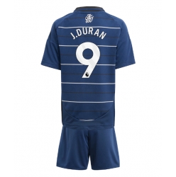 Fotbollsset Barn Aston Villa Jhon Duran #9 Tredje Tröja 2024-25 Mini-Kit Kortärmad (+ korta byxor)