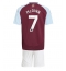 Fotbollsset Barn Aston Villa John McGinn #7 Hemmatröja 2024-25 Mini-Kit Kortärmad (+ korta byxor)