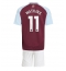 Fotbollsset Barn Aston Villa Ollie Watkins #11 Hemmatröja 2024-25 Mini-Kit Kortärmad (+ korta byxor)