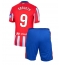 Fotbollsset Barn Atletico Madrid Alexander Sorloth #9 Hemmatröja 2024-25 Mini-Kit Kortärmad (+ korta byxor)