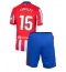 Fotbollsset Barn Atletico Madrid Clement Lenglet #15 Hemmatröja 2024-25 Mini-Kit Kortärmad (+ korta byxor)