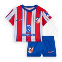 Fotbollsset Barn Atletico Madrid Hemmatröja 2024-25 Mini-Kit Kortärmad (+ korta byxor)