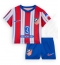 Fotbollsset Barn Atletico Madrid Hemmatröja 2024-25 Mini-Kit Kortärmad (+ korta byxor)