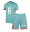 Fotbollsset Barn Atletico Madrid Koke #6 Bortatröja 2024-25 Mini-Kit Kortärmad (+ korta byxor)