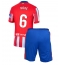 Fotbollsset Barn Atletico Madrid Koke #6 Hemmatröja 2024-25 Mini-Kit Kortärmad (+ korta byxor)