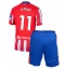 Fotbollsset Barn Atletico Madrid Thomas Lemar #11 Hemmatröja 2024-25 Mini-Kit Kortärmad (+ korta byxor)