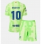 Fotbollsset Barn Barcelona Ansu Fati #10 Tredje Tröja 2024-25 Mini-Kit Kortärmad (+ korta byxor)