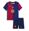 Fotbollsset Barn Barcelona Dani Olmo #20 Hemmatröja 2024-25 Mini-Kit Kortärmad (+ korta byxor)