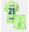 Fotbollsset Barn Barcelona Frenkie de Jong #21 Tredje Tröja 2024-25 Mini-Kit Kortärmad (+ korta byxor)