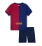 Fotbollsset Barn Barcelona Hemmatröja 2024-25 Mini-Kit Kortärmad (+ korta byxor)