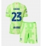 Fotbollsset Barn Barcelona Jules Kounde #23 Tredje Tröja 2024-25 Mini-Kit Kortärmad (+ korta byxor)