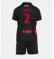 Fotbollsset Barn Barcelona Pau Cubarsi #2 Bortatröja 2024-25 Mini-Kit Kortärmad (+ korta byxor)