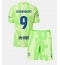 Fotbollsset Barn Barcelona Robert Lewandowski #9 Tredje Tröja 2024-25 Mini-Kit Kortärmad (+ korta byxor)