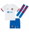 Fotbollsset Barn Barcelona Vitor Roque #19 Bortatröja 2023-24 Mini-Kit Kortärmad (+ korta byxor)