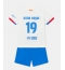 Fotbollsset Barn Barcelona Vitor Roque #19 Bortatröja 2023-24 Mini-Kit Kortärmad (+ korta byxor)