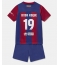 Fotbollsset Barn Barcelona Vitor Roque #19 Hemmatröja 2023-24 Mini-Kit Kortärmad (+ korta byxor)