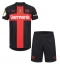 Fotbollsset Barn Bayer Leverkusen Alejandro Grimaldo #20 Hemmatröja 2023-24 Mini-Kit Kortärmad (+ korta byxor)