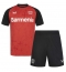 Fotbollsset Barn Bayer Leverkusen Edmond Tapsoba #12 Hemmatröja 2024-25 Mini-Kit Kortärmad (+ korta byxor)