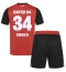 Fotbollsset Barn Bayer Leverkusen Granit Xhaka #34 Hemmatröja 2024-25 Mini-Kit Kortärmad (+ korta byxor)