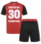 Fotbollsset Barn Bayer Leverkusen Jeremie Frimpong #30 Hemmatröja 2024-25 Mini-Kit Kortärmad (+ korta byxor)