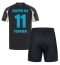 Fotbollsset Barn Bayer Leverkusen Martin Terrier #11 Tredje Tröja 2024-25 Mini-Kit Kortärmad (+ korta byxor)