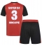 Fotbollsset Barn Bayer Leverkusen Piero Hincapie #3 Hemmatröja 2024-25 Mini-Kit Kortärmad (+ korta byxor)