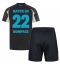 Fotbollsset Barn Bayer Leverkusen Victor Boniface #22 Tredje Tröja 2024-25 Mini-Kit Kortärmad (+ korta byxor)