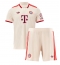 Fotbollsset Barn Bayern Munich Aleksandar Pavlovic #45 Tredje Tröja 2024-25 Mini-Kit Kortärmad (+ korta byxor)