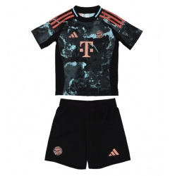 Fotbollsset Barn Bayern Munich Bortatröja 2024-25 Mini-Kit Kortärmad (+ korta byxor)