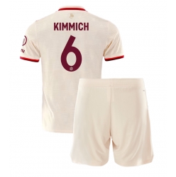 Fotbollsset Barn Bayern Munich Joshua Kimmich #6 Tredje Tröja 2024-25 Mini-Kit Kortärmad (+ korta byxor)