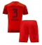 Fotbollsset Barn Bayern Munich Kim Min-jae #3 Hemmatröja 2024-25 Mini-Kit Kortärmad (+ korta byxor)