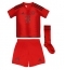 Fotbollsset Barn Bayern Munich Leon Goretzka #8 Hemmatröja 2024-25 Mini-Kit Kortärmad (+ korta byxor)