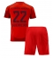 Fotbollsset Barn Bayern Munich Raphael Guerreiro #22 Hemmatröja 2024-25 Mini-Kit Kortärmad (+ korta byxor)