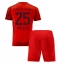 Fotbollsset Barn Bayern Munich Thomas Muller #25 Hemmatröja 2024-25 Mini-Kit Kortärmad (+ korta byxor)