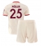 Fotbollsset Barn Bayern Munich Thomas Muller #25 Tredje Tröja 2024-25 Mini-Kit Kortärmad (+ korta byxor)