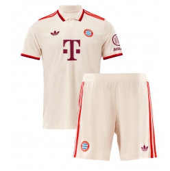 Fotbollsset Barn Bayern Munich Tredje Tröja 2024-25 Mini-Kit Kortärmad (+ korta byxor)