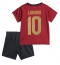 Fotbollsset Barn Belgien Romelu Lukaku #10 Hemmatröja EM 2024 Mini-Kit Kortärmad (+ korta byxor)