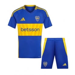 Fotbollsset Barn Boca Juniors Hemmatröja 2024-25 Mini-Kit Kortärmad (+ korta byxor)