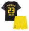 Fotbollsset Barn Borussia Dortmund Emre Can #23 Bortatröja 2024-25 Mini-Kit Kortärmad (+ korta byxor)