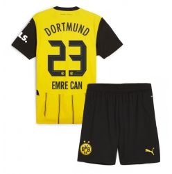 Fotbollsset Barn Borussia Dortmund Emre Can #23 Hemmatröja 2024-25 Mini-Kit Kortärmad (+ korta byxor)