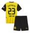 Fotbollsset Barn Borussia Dortmund Emre Can #23 Hemmatröja 2024-25 Mini-Kit Kortärmad (+ korta byxor)