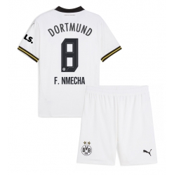 Fotbollsset Barn Borussia Dortmund Felix Nmecha #8 Tredje Tröja 2024-25 Mini-Kit Kortärmad (+ korta byxor)