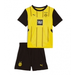 Fotbollsset Barn Borussia Dortmund Hemmatröja 2024-25 Mini-Kit Kortärmad (+ korta byxor)