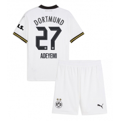 Fotbollsset Barn Borussia Dortmund Karim Adeyemi #27 Tredje Tröja 2024-25 Mini-Kit Kortärmad (+ korta byxor)