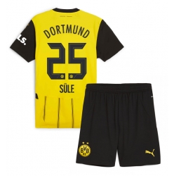 Fotbollsset Barn Borussia Dortmund Niklas Sule #25 Hemmatröja 2024-25 Mini-Kit Kortärmad (+ korta byxor)